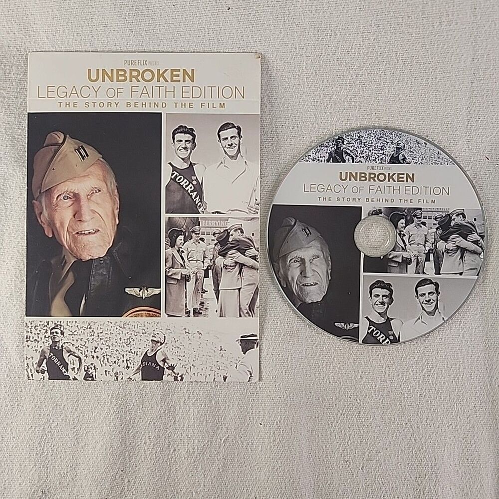 DVD Unbroken Legacy of Faith Edition The Story Behind The Film Life Of Louis
